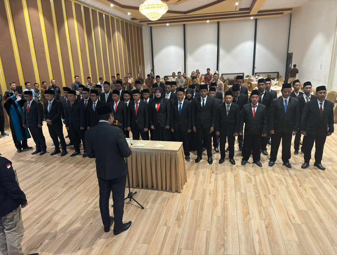 Pelantikan panwascam 2024