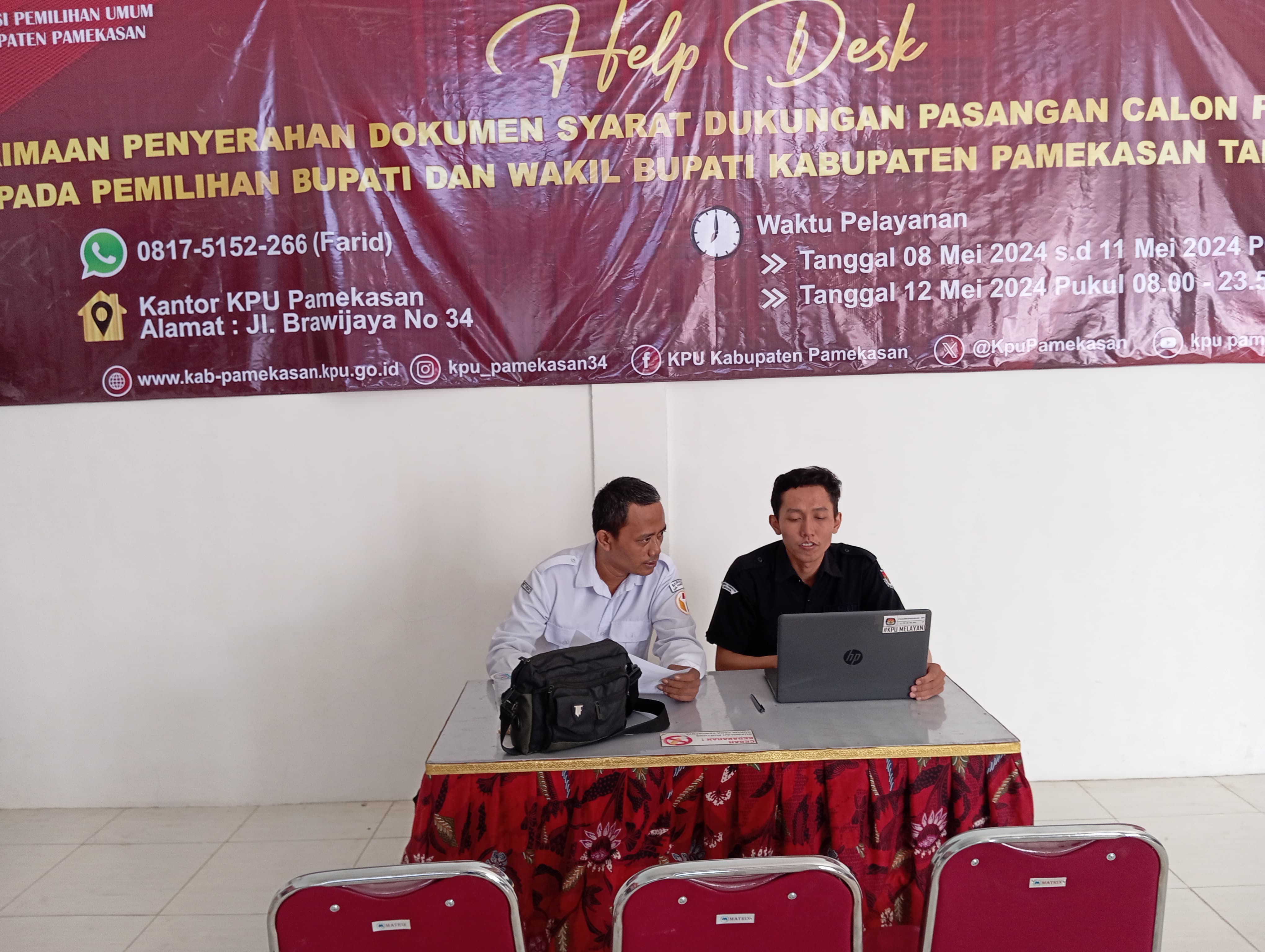 Bawaslu Pamekasan awasi penyerahan dukungan calon perseorangan