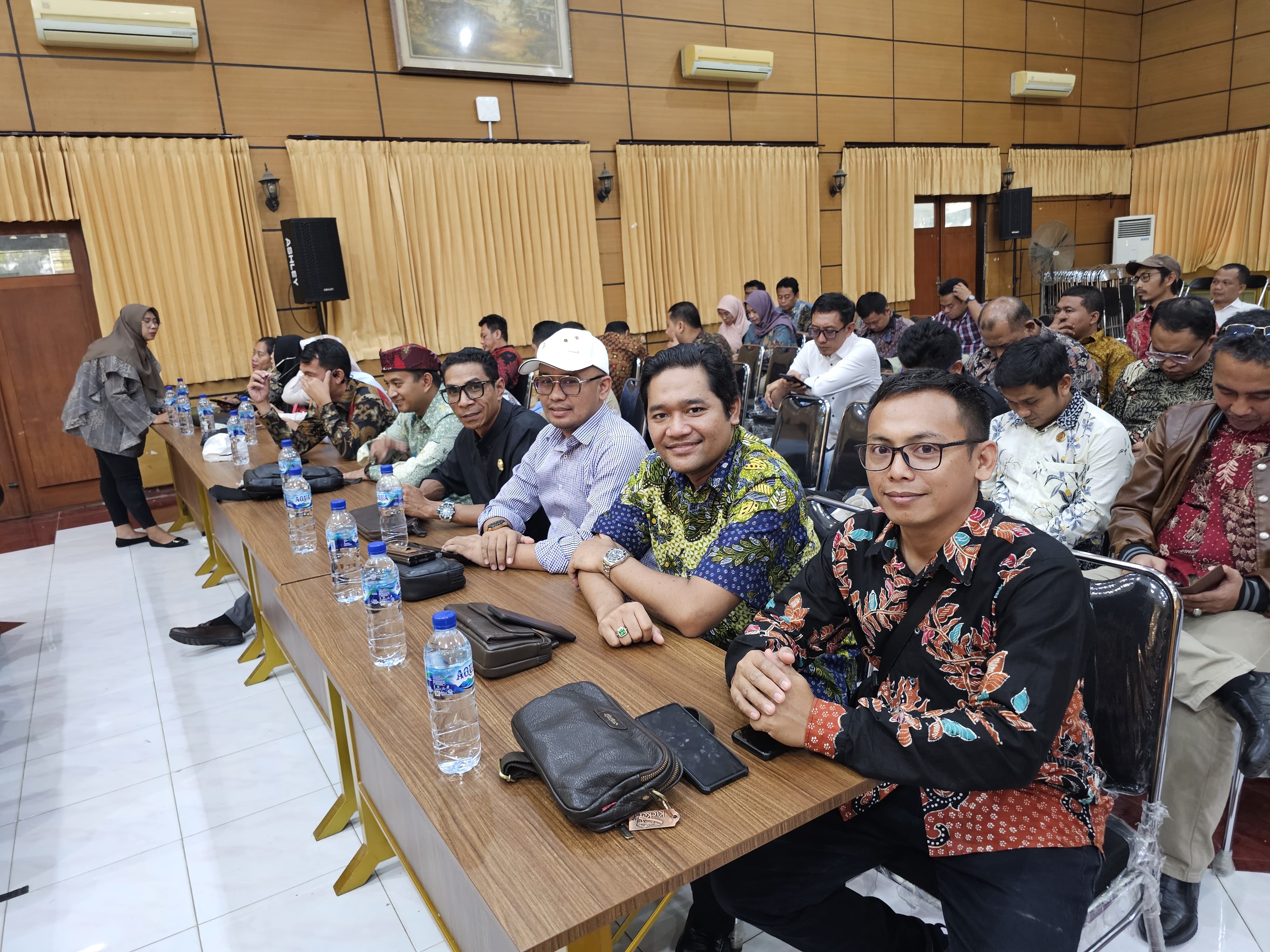 Rapat koordinasi pengelolaan data