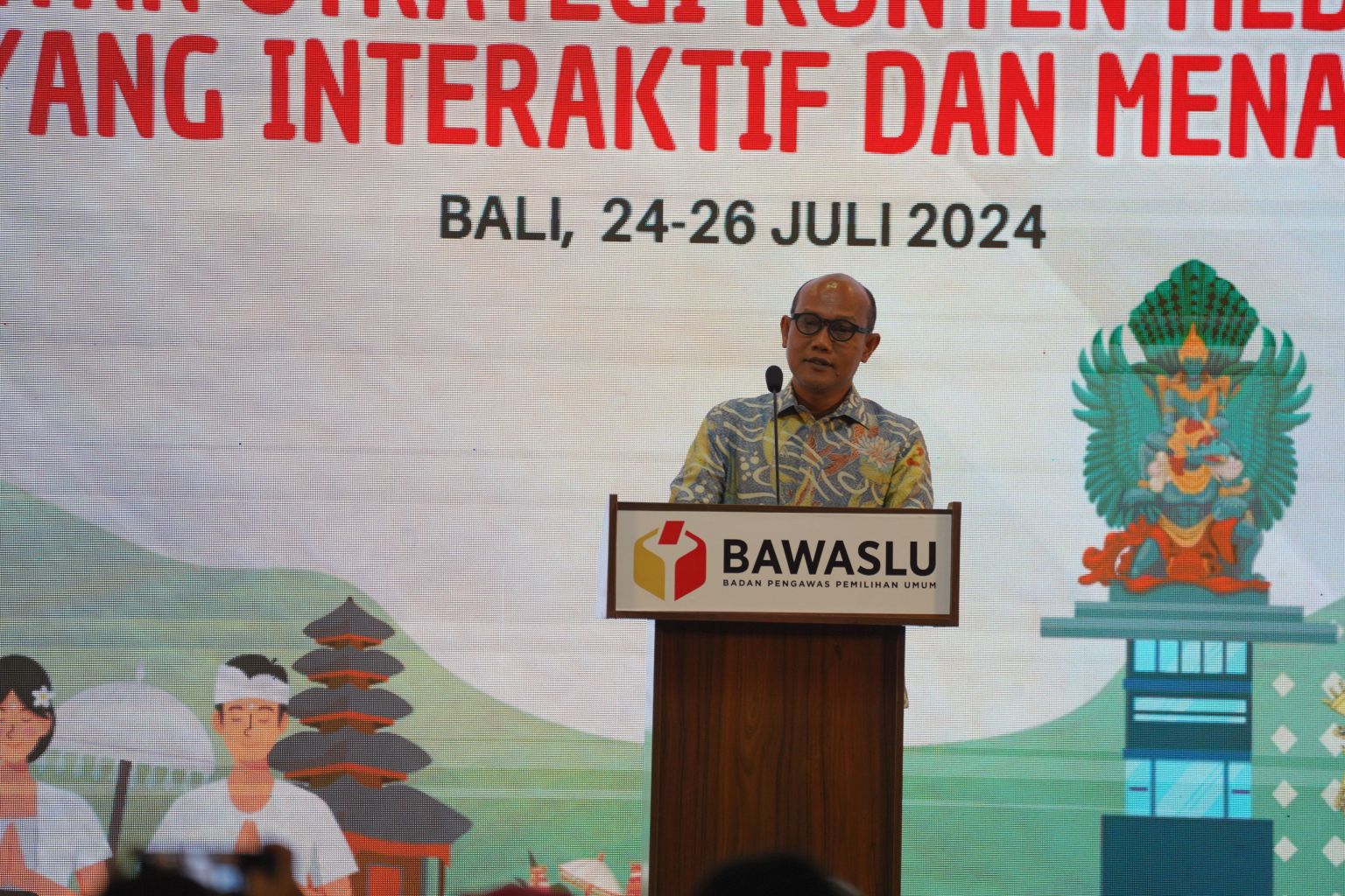 Rapat Kerja Teknis: Bawaslu Siapkan Kehumasan Hadapi Pilkada 2024