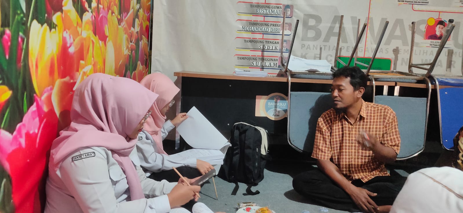 Bawaslu Pamekasan Lakukan 'Supermon' Ke Panwascam Waru