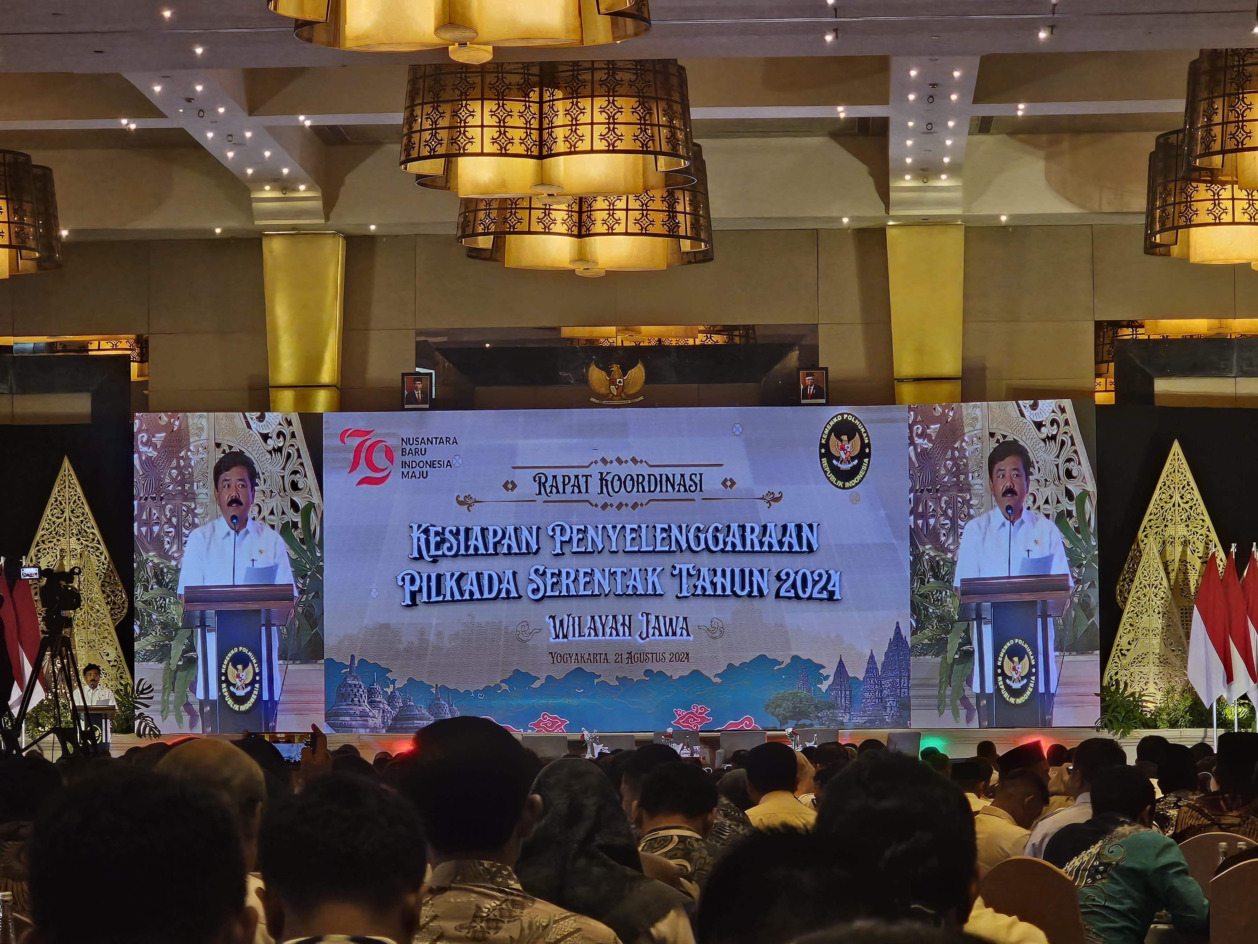 Ketua Bawaslu Pamekasan Hadiri Rapat Koordinasi Kesiapan Penyelenggaraan Pilkada Serentak Tahun 2024 di Wilayah Jawa