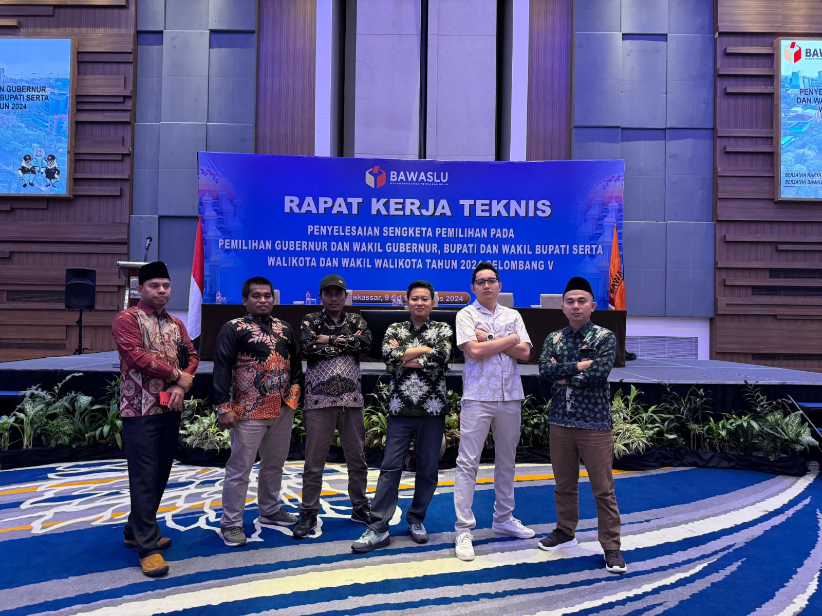 Bawaslu Pamekasan hadiri Rapat Kerja Teknis Penyelesaian Sengketa Pilkada 2024 di Makassar, Totok Hariyono Tekankan Pentingnya Konsultasi