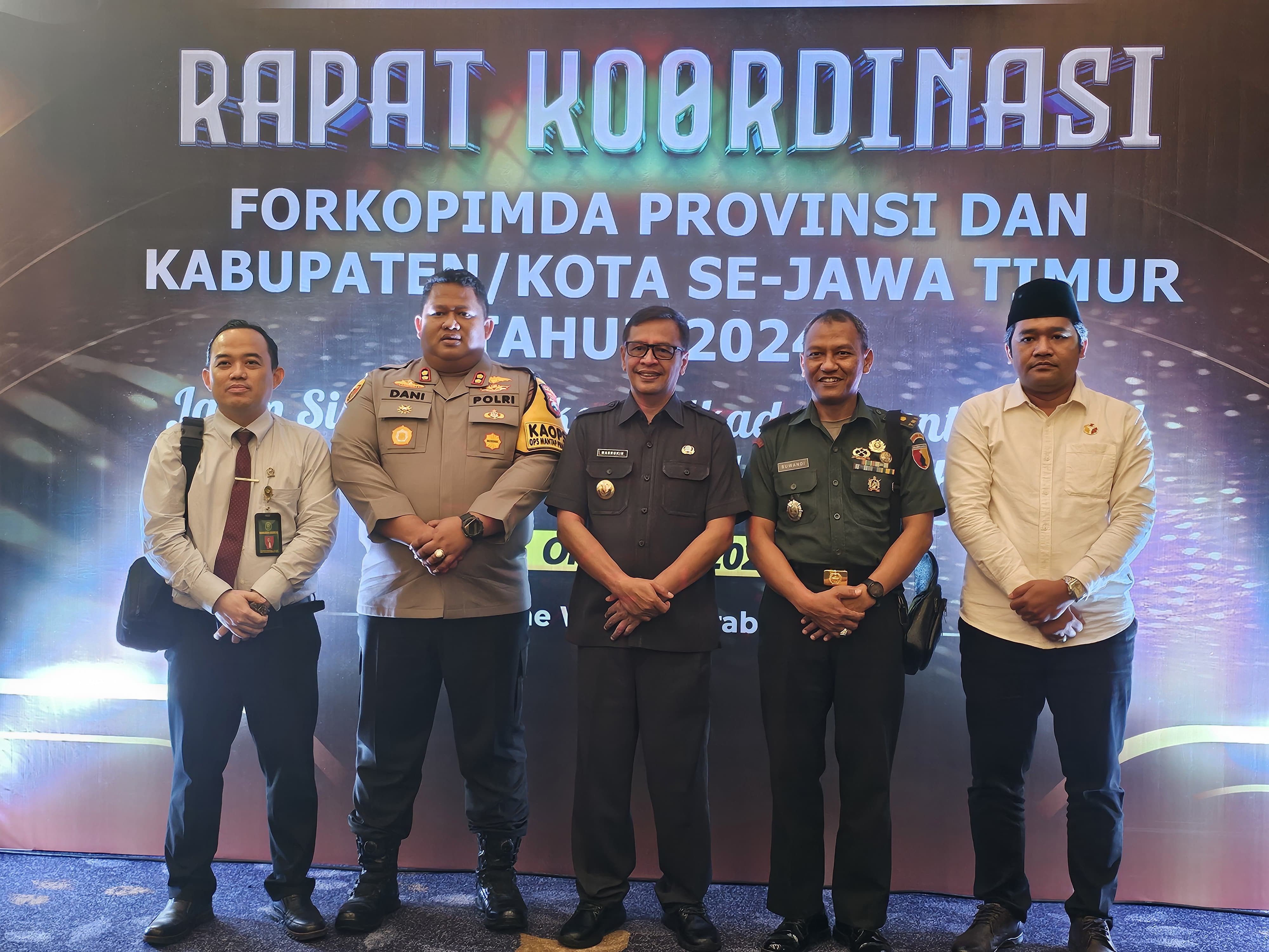 Rapat Koordinasi Forkopimda Jatim: Siap Wujudkan Pilkada Serentak 2024 Aman, Damai, dan Demokratis