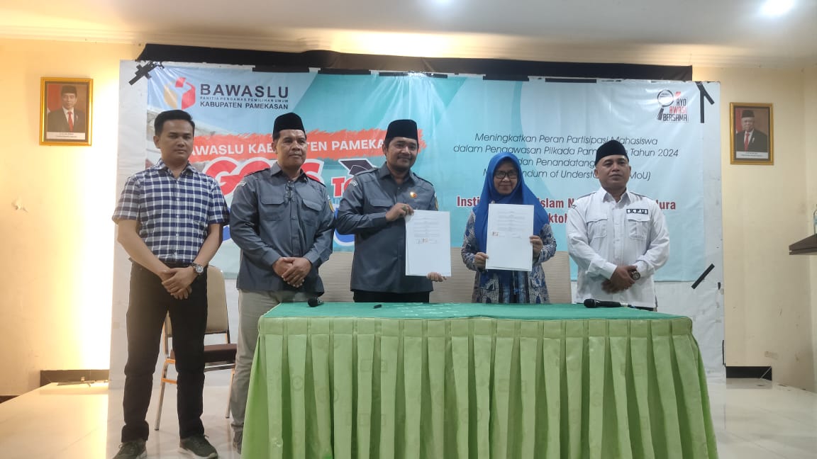 Bawaslu Kabupaten Pamekasan adakan giat  "Bawaslu Goes to Campus" di IAIN Madura