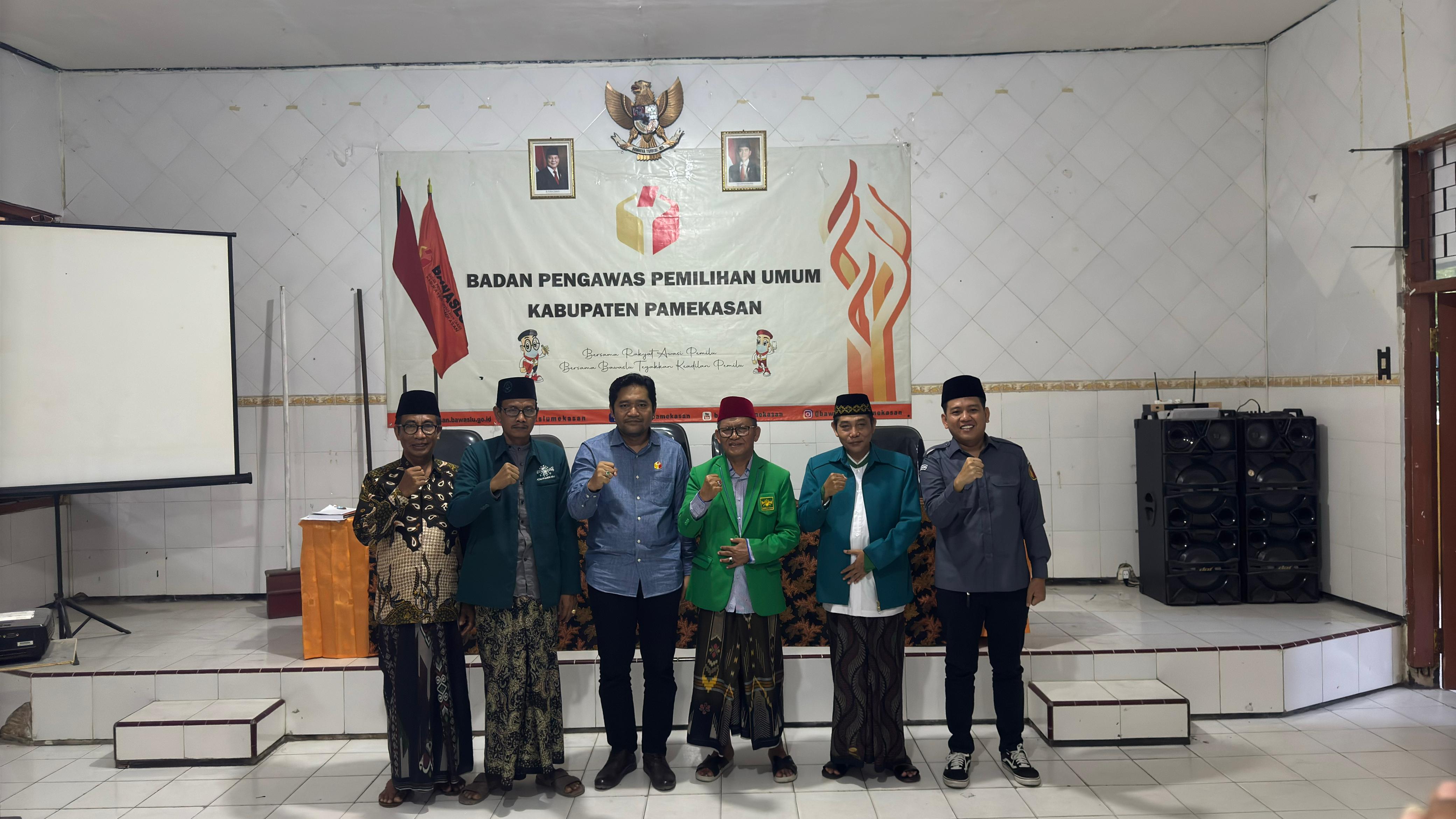 Silaturahmi PCNU Pamekasan; PCNU Berikan Apresiasi atas Kinerja Bawaslu di Pilkada 2024