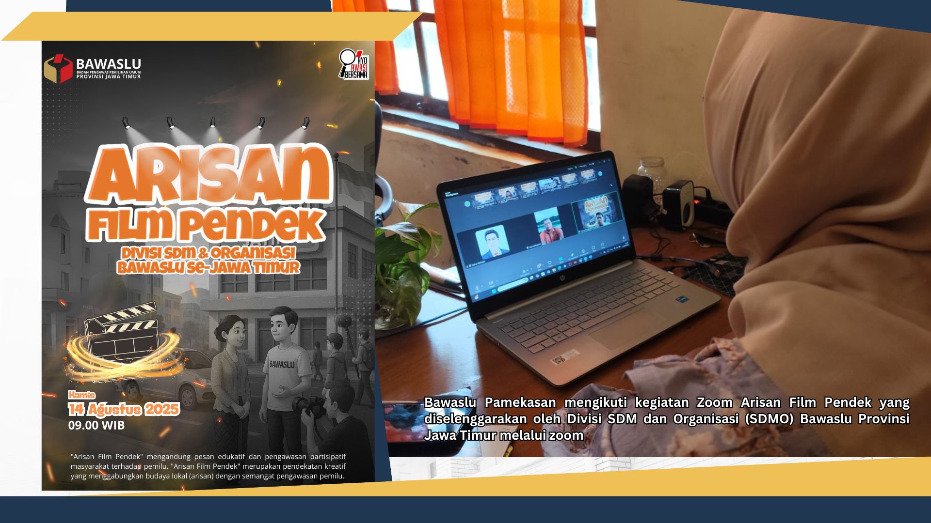 Zoom Meeting Film Pendek