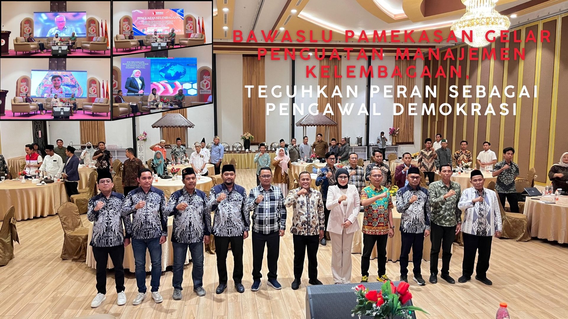 Bawaslu Pamekasan Gelar Penguatan Manajemen Kelembagaan