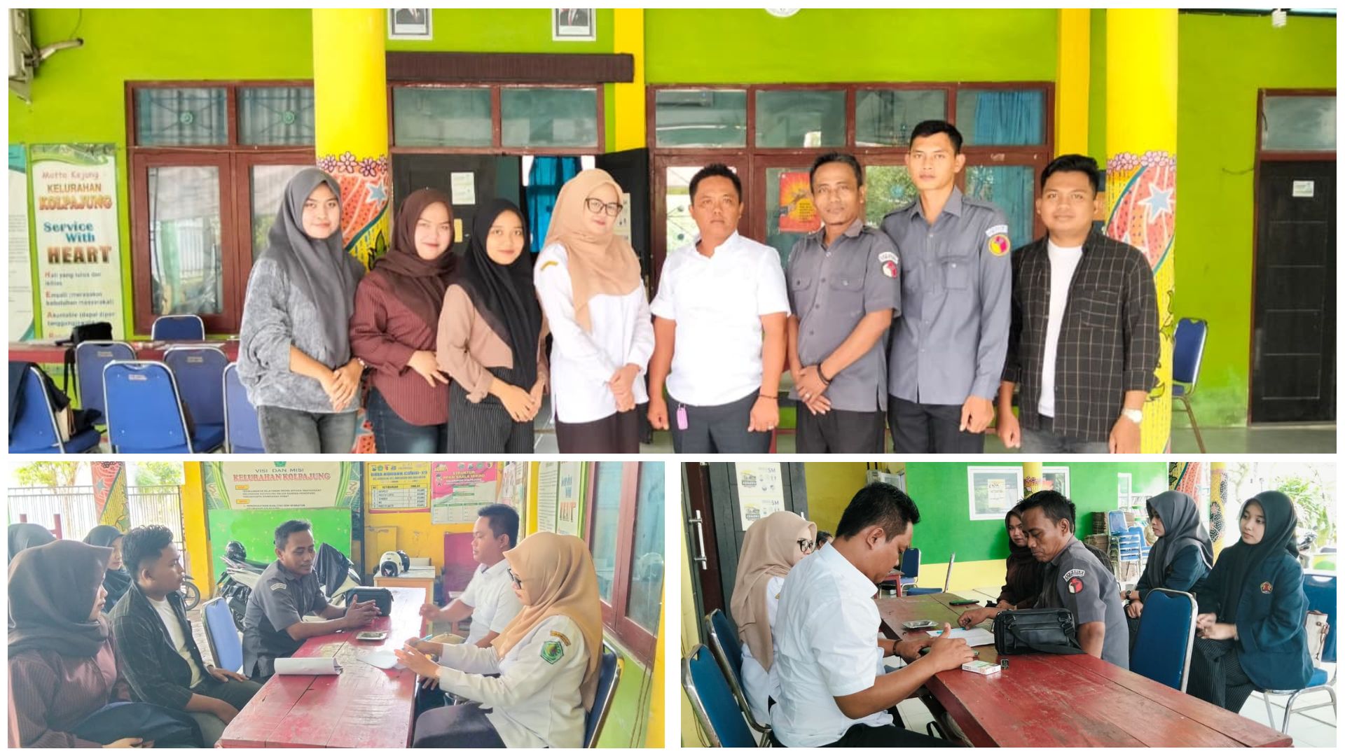 uji petik PDPB di Kelurahan Kolpajung.