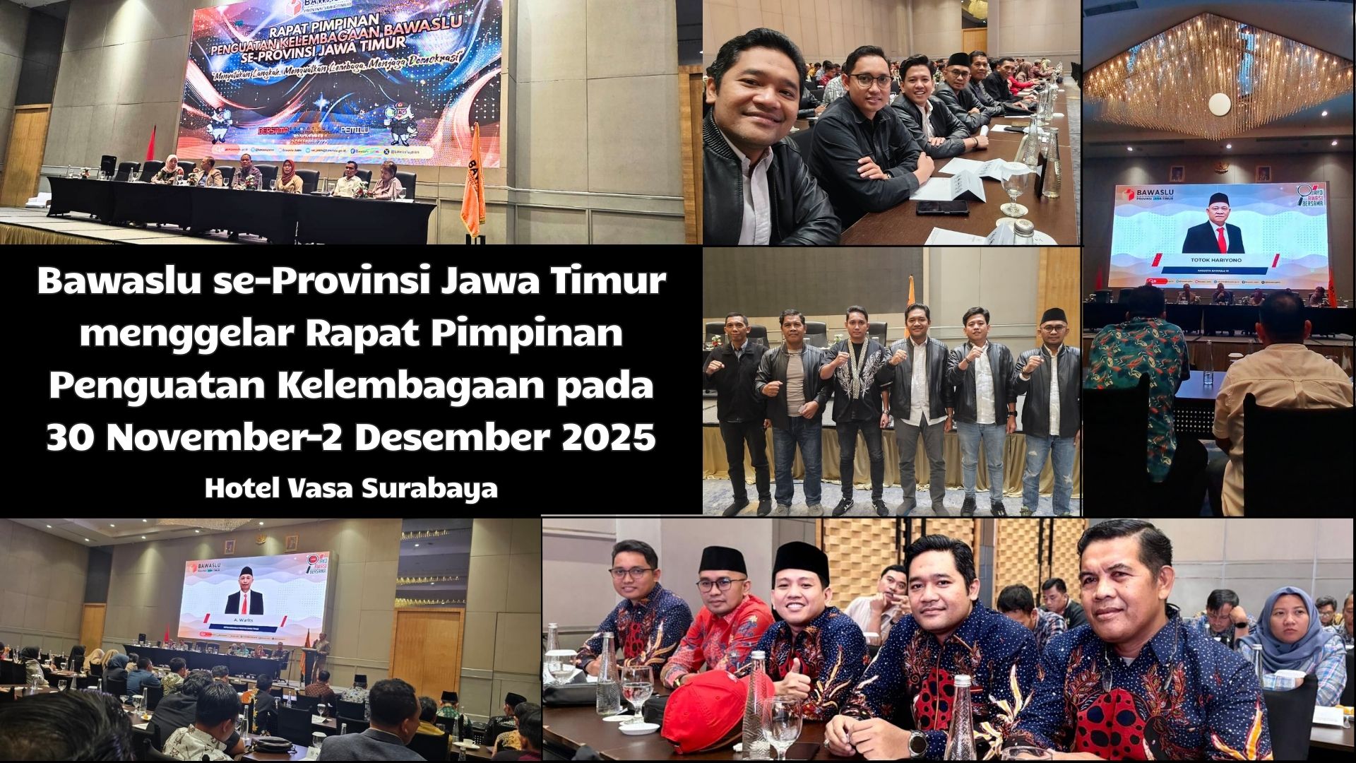 Rapat Pimpinan Penguatan Kelembagaan pada 30 November–2 Desember 2025