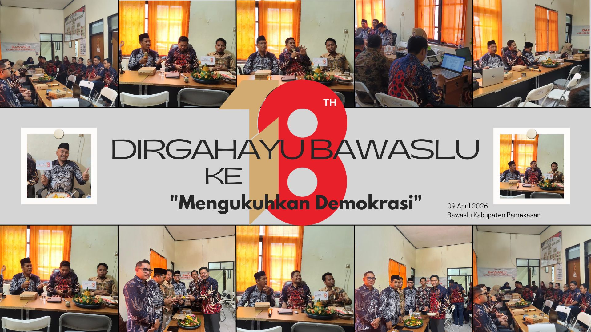 dirgahayu bawaslu ke 18