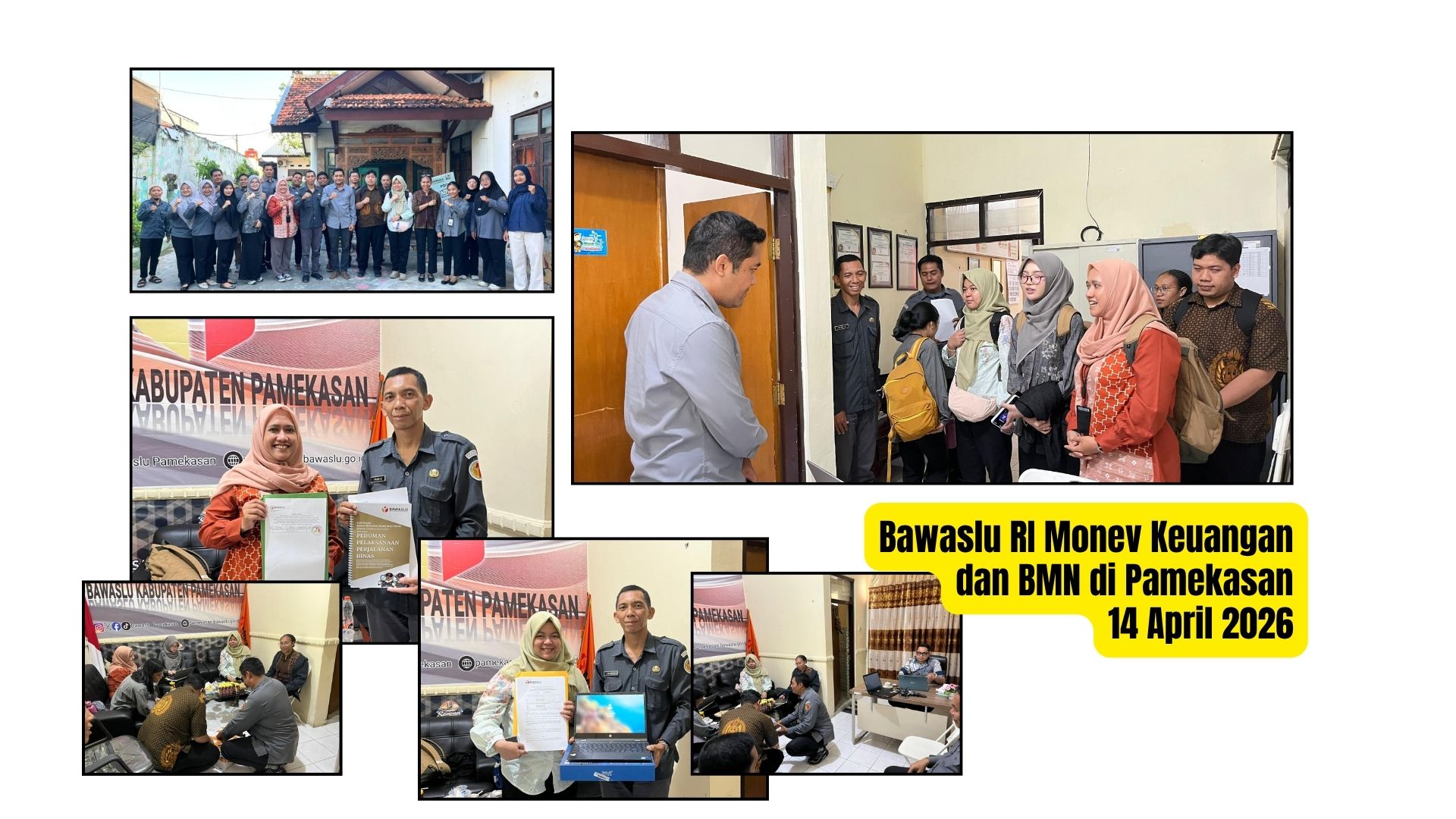 monev bawaslu RI dari staf Keuangan dan BMN