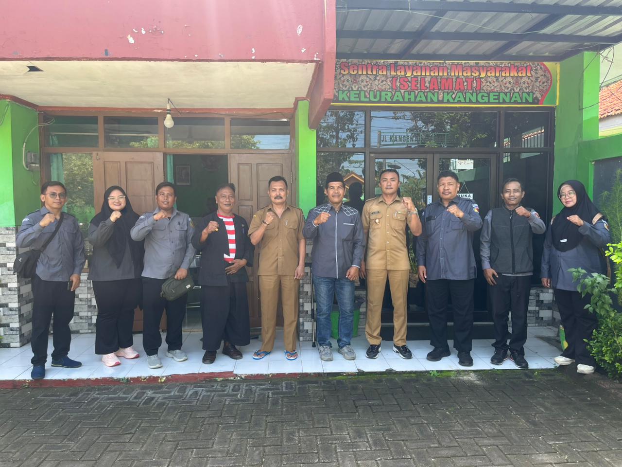 uji petik di kelurahan kangenan
