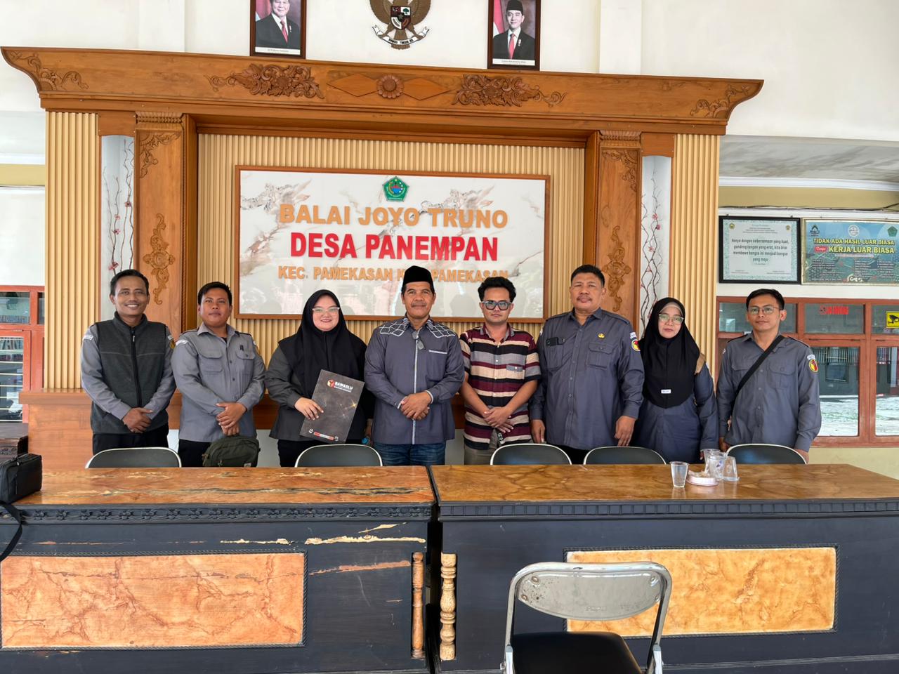 uji petik di balai Desa Panempan