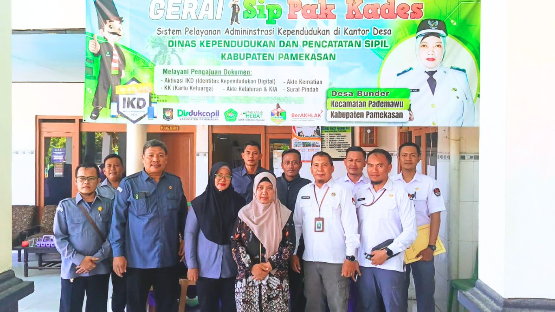 Coklit Data Pemilih di Desa Bunder tindak lanjut temuan bawaslu