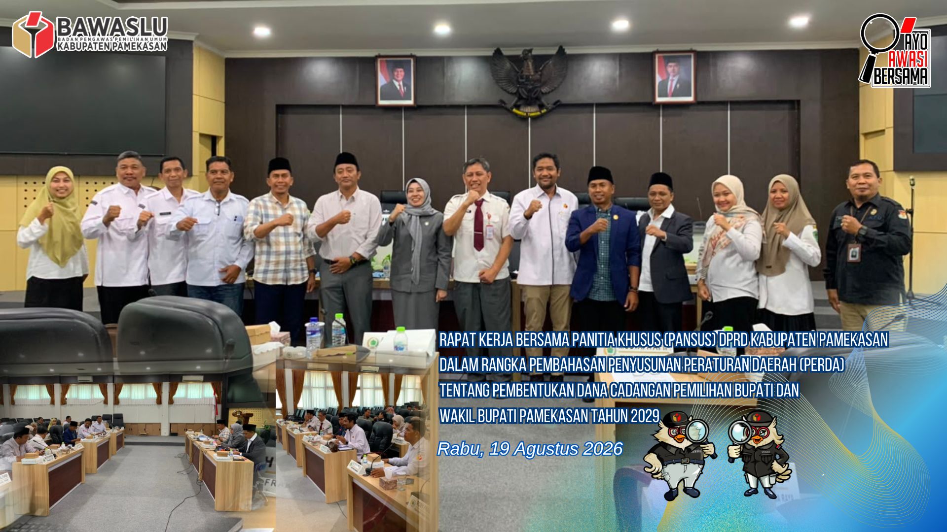 rapat bersam DPRD