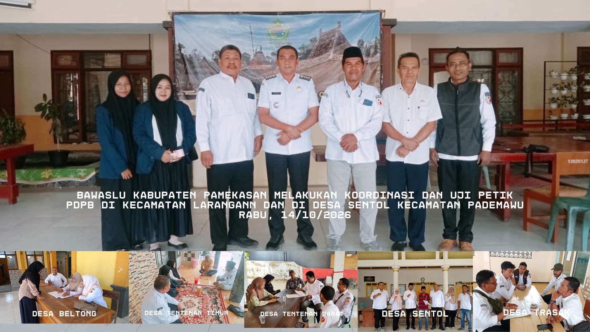 UJI PETIK DI KEC.LARANGAN