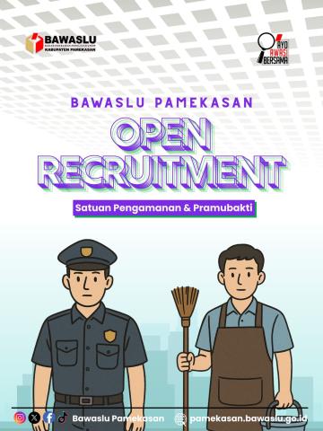 Bawaslu Pamekasan membuka pendaftaran