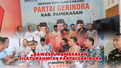 silaturahmi ke partai gerindra