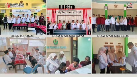 uji petik kec.pamekasan