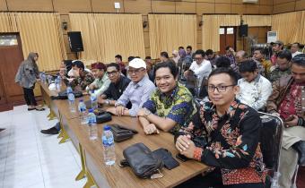 Rapat koordinasi pengelolaan data