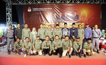 Pimpinan Bawaslu Pamekasan Hadiri Soft Launching Pemilihan Bupati dan Wakil Bupati Kabupaten Pamekasan 2024