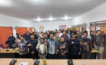 Bawaslu Kabupaten Pamekasan Hadiri Rapat Koordinasi Validasi Data Penanganan Pelanggaran Pemilu 2024