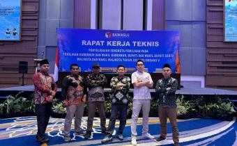 Bawaslu Pamekasan hadiri Rapat Kerja Teknis Penyelesaian Sengketa Pilkada 2024 di Makassar, Totok Hariyono Tekankan Pentingnya Konsultasi