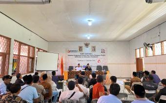 Bawaslu Pamekasan adakan Giat Rapat Koordinasi Pelatihan Penggunaan Rumah Data Panwascam