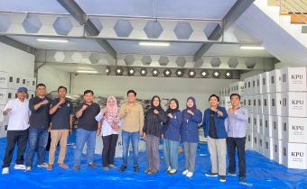 Bawaslu Pamekasan Lakukan Monitoring Pengawasan Logistik Pilkada, Moh. Imron Tekankan Keamanan Penyimpanan