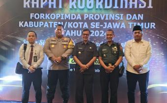 Rapat Koordinasi Forkopimda Jatim: Siap Wujudkan Pilkada Serentak 2024 Aman, Damai, dan Demokratis