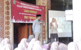 Ketua Bawaslu Pamekasan Hadir Menjadi Pemateri dalam Kegiatan Penguatan Profil Pelajar Pancasila di MAN 1 Pamekasan