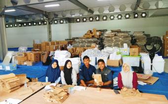 Bawaslu Pamekasan Awasi Proses Sortir dan Lipat Surat Suara Pilgub Jatim 2024