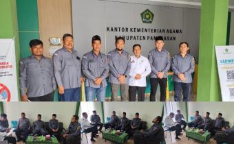  silaturahmi ke Kantor Kementerian Agama Kemenag