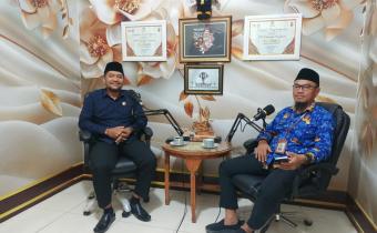 sesi dialog publik Podcast KPU Pamekasan