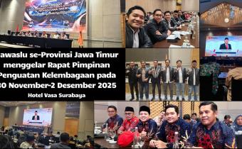 Rapat Pimpinan Penguatan Kelembagaan pada 30 November–2 Desember 2025