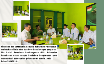 silaturahmi dan koordinasi dengan pengurus DPC PPP
