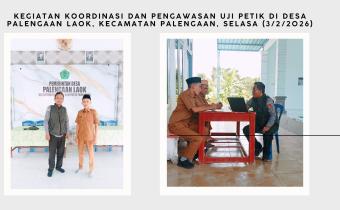 uji petik PDPB di desa palengaan
