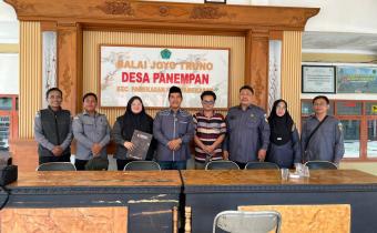 uji petik di balai Desa Panempan