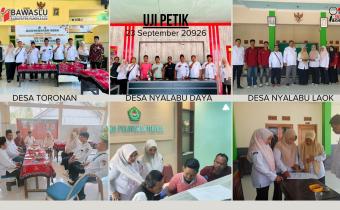 uji petik kec.pamekasan